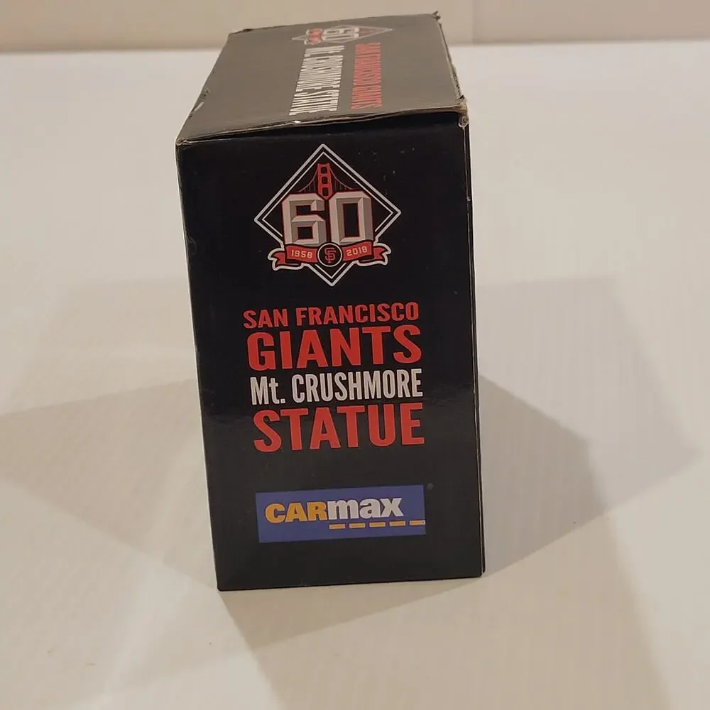 San Francisco Giants Mt. Crushmore Statue New in box Mays,McCovey,Bonds,Williams